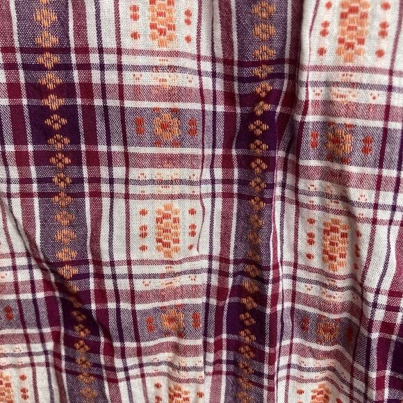 Vintage Wet Seal Y2K Women's Plaid Tie Front Shirt Size L Western Daisy Duke - Picture 11 of 11